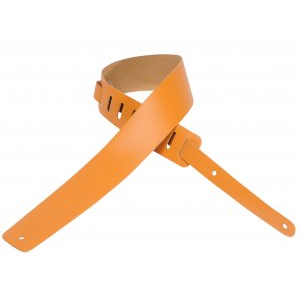 Levy's Tan Leather Guitar Strap M1-TAN 2-1/2 - Adjustable for Comfort, XL Available