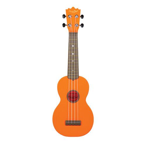 Hot Deal! Orange Beaver Creek Ulina Soprano Ukulele with Gig Bag