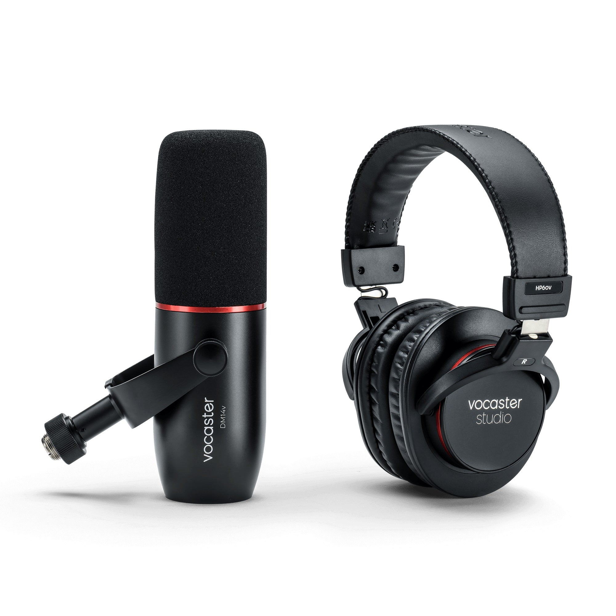Hot Deal: Focusrite VOCASTER Broadcast Podcasting Microphone & Headphone Package