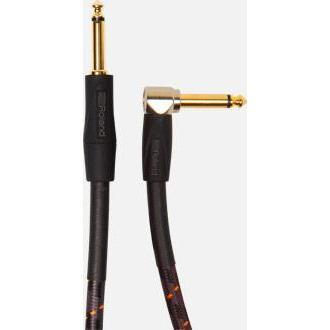 Roland Gold Series RIC-G5A 5ft 1/4 Male-1/4 RA Male Instrument Cable - Premium Quality