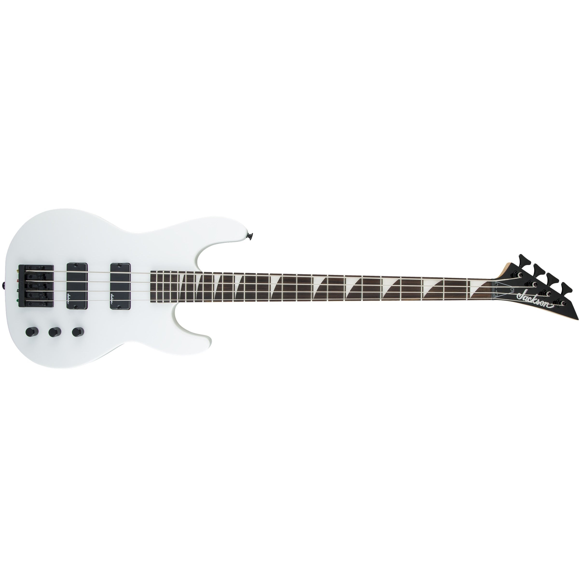 Snow White Jackson JS2 Concert Bass Guitar from JS Series