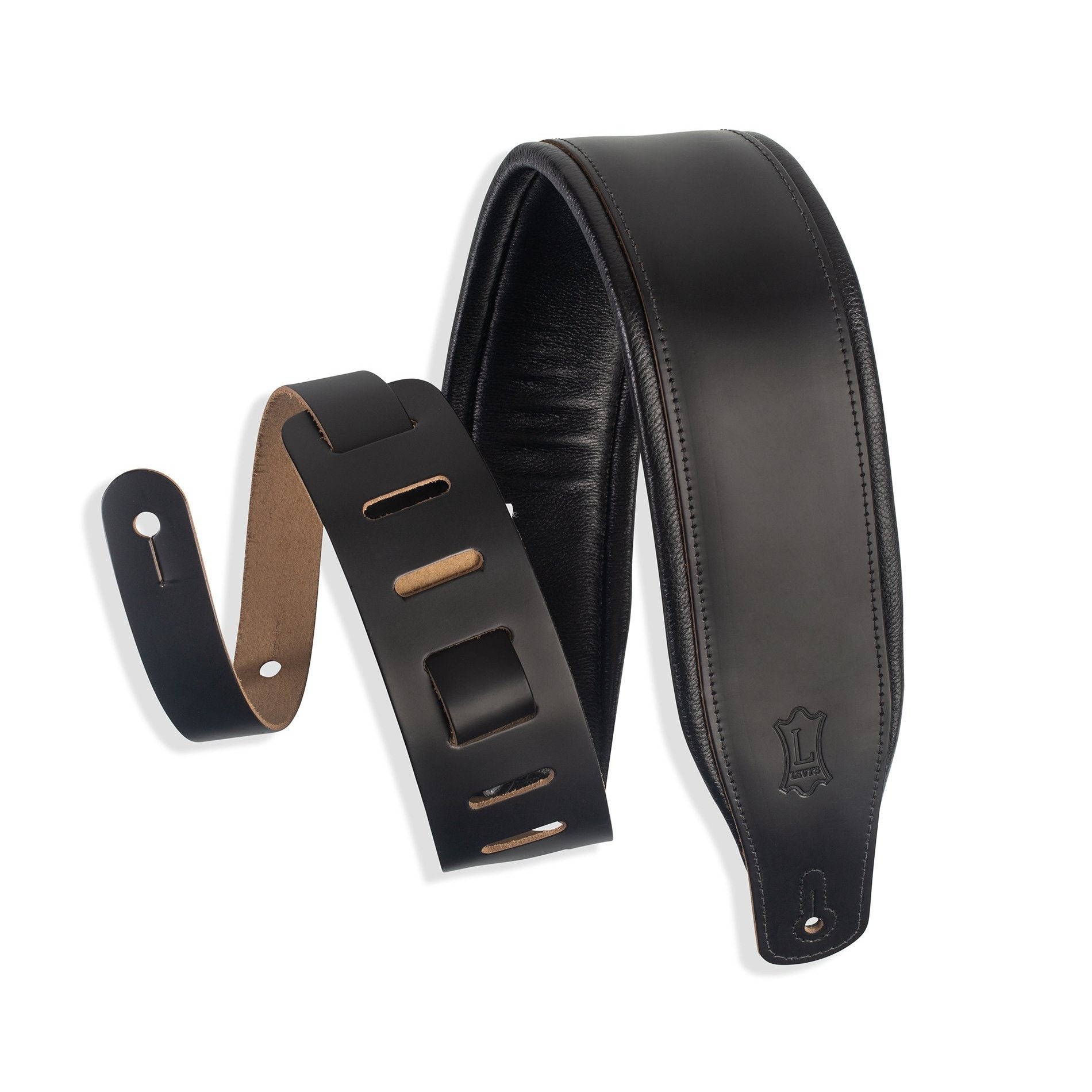Levy's Premium Black Top Grain Leather 3