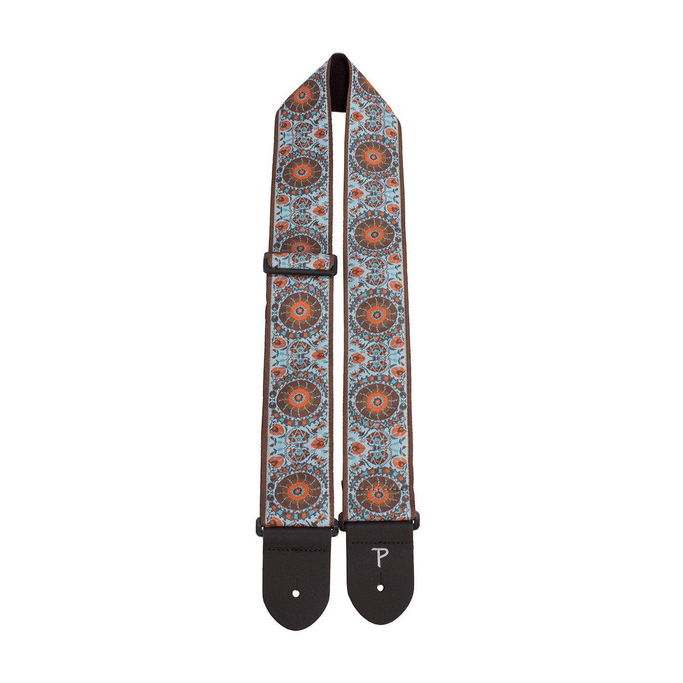 Perri's Blue 2.5 Mandala Jacquard Guitar Strap - Great Deal!