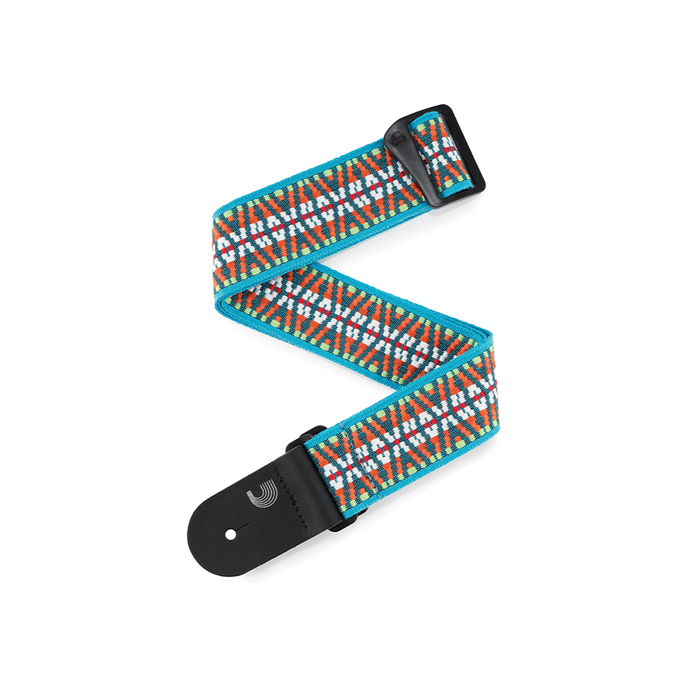 Hot Deal! D'Addario Hootenanny Sunset Guitar Strap 50G09