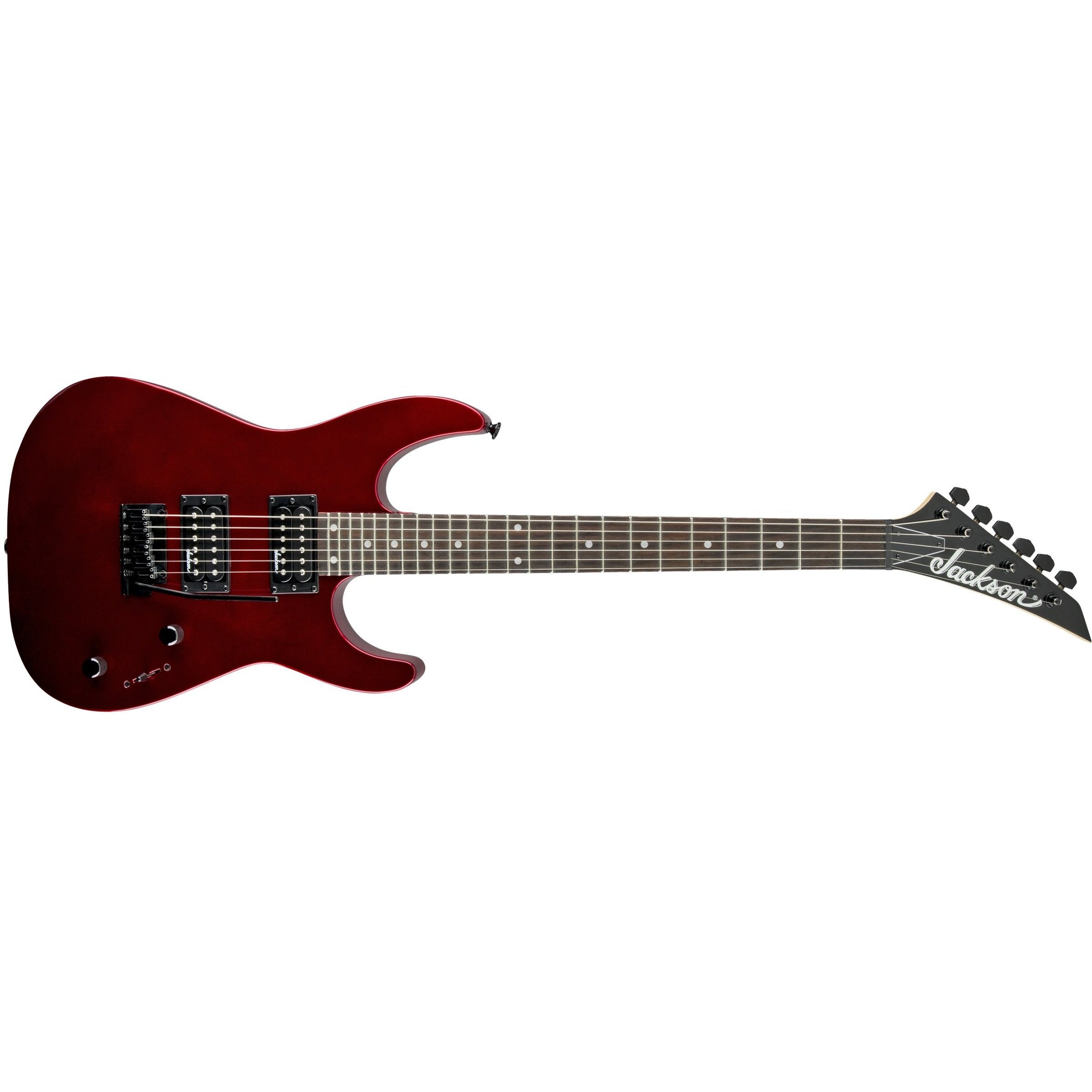 Affordable Jackson JS Series JS12 Dinky Electric Guitar in Metallic Red
