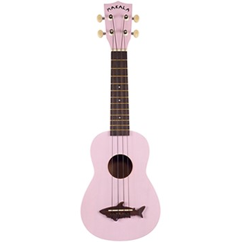 Makala Pink Soprano Ukulele with Gig Bag - MK - SS - PNK