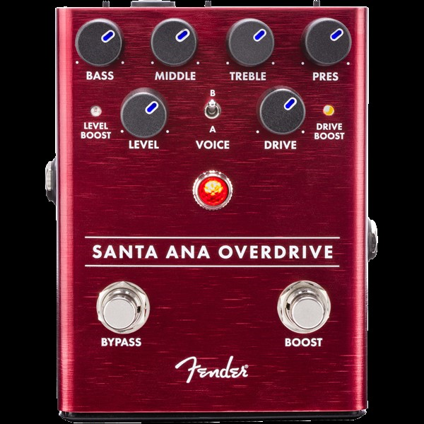 Fender's High - Performance Santa Ana Overdrive Guitar Pedal