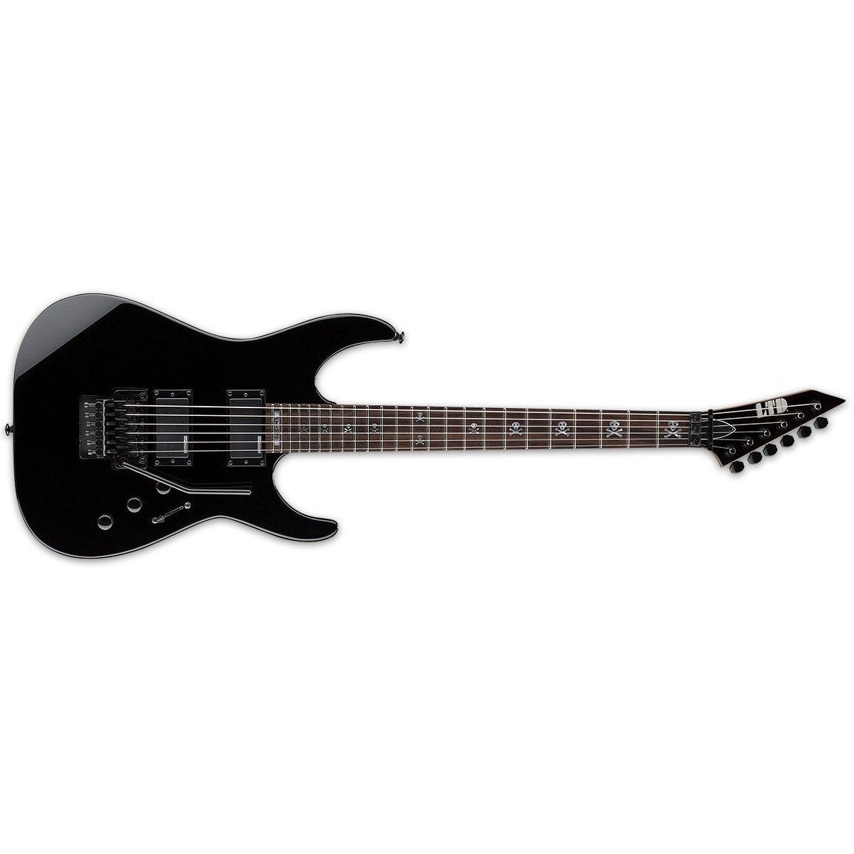 Hot Deal! ESP LTD KH - 202 Kirk Hammett Signature Black Electric Guitar