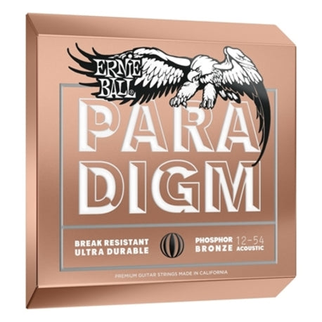 Ernie Ball Paradigm Phosphor Bronze Acoustic Guitar Strings 12-54 - Long - lasting & Break - resistant