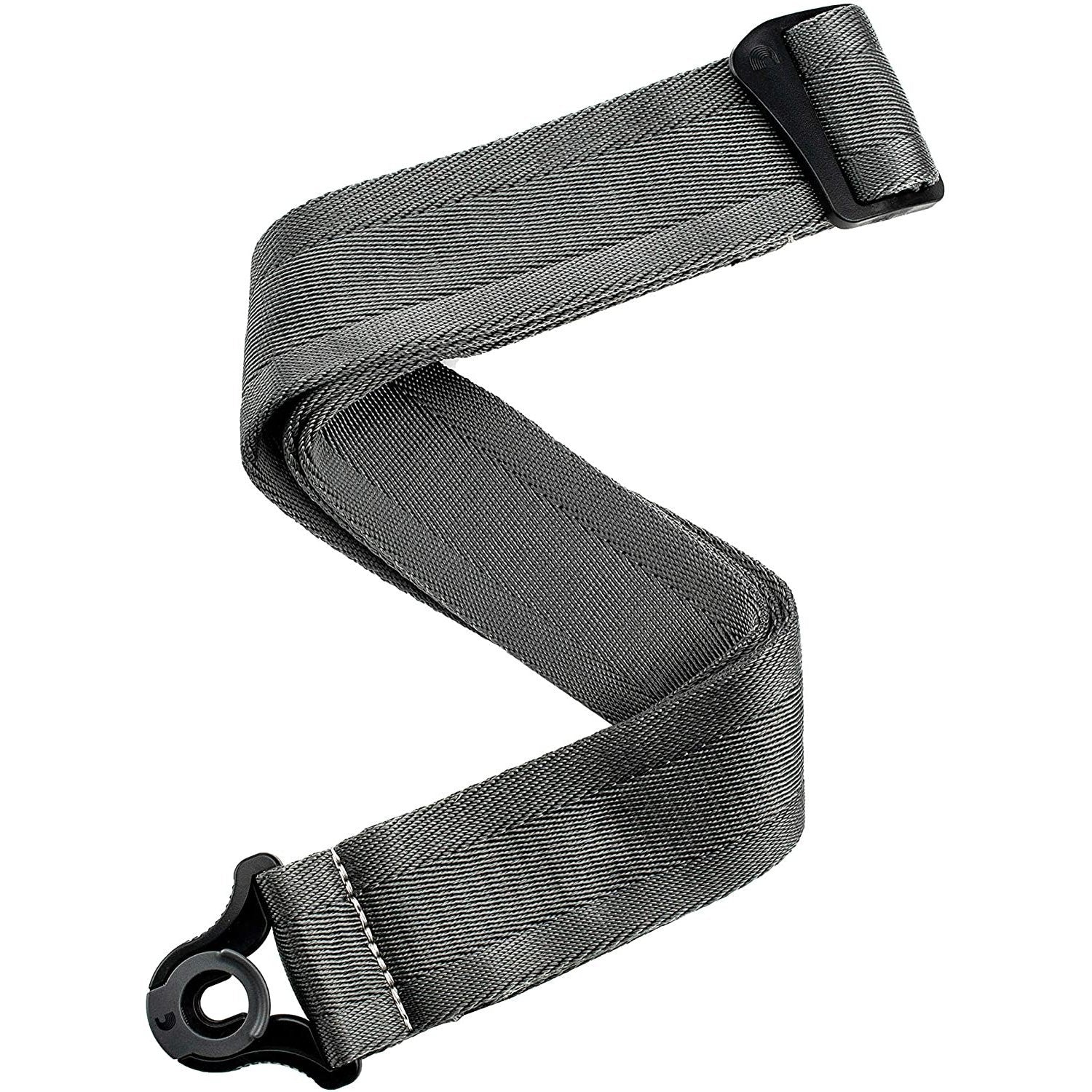 Hot Sale! D'Addario 50BAL09 Auto Lock Nylon Guitar Strap in Metal Gray