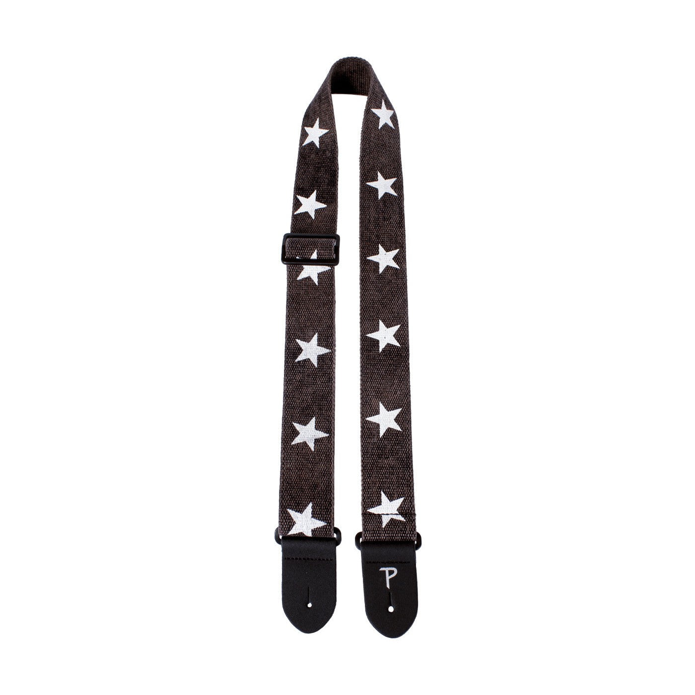 Perri's Deluxe Grey Guitar Strap with Stars - On Sale!