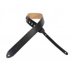 Levy's Leather Guitar Strap - Black M12-BLK 2, On Sale!