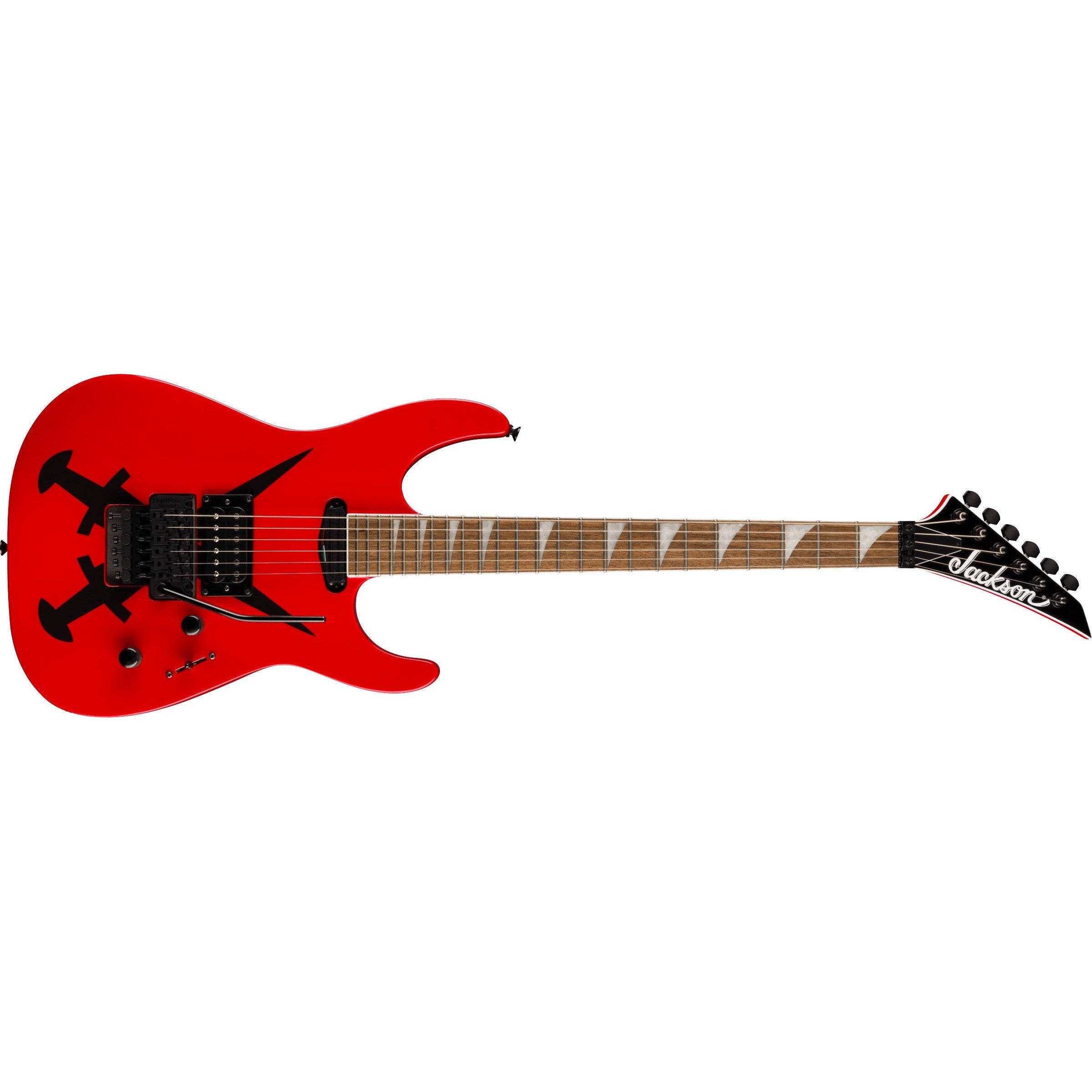 Jackson X-Series SL1A DX Red Cross Daggers Electric Guitar for Shredders