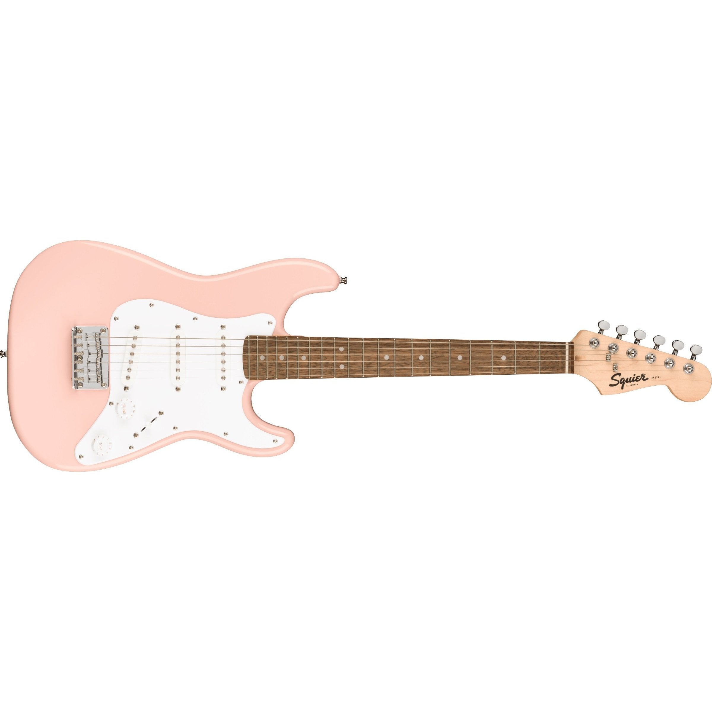 Hot Deal: Fender Squier Mini Stratocaster Electric Guitar in Shell Pink