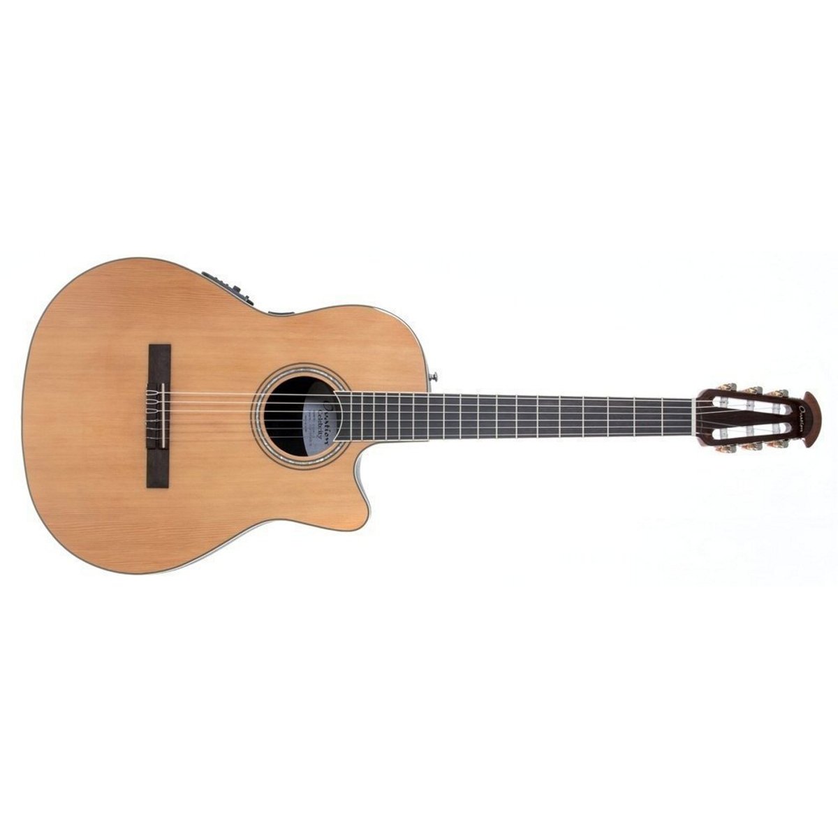 Ovation CS24C-4 Natural Finish Celebrity Classical/Electric Guitar