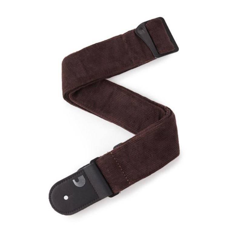 Planet Waves 50mm Brown Corduroy Adjustable Guitar Strap