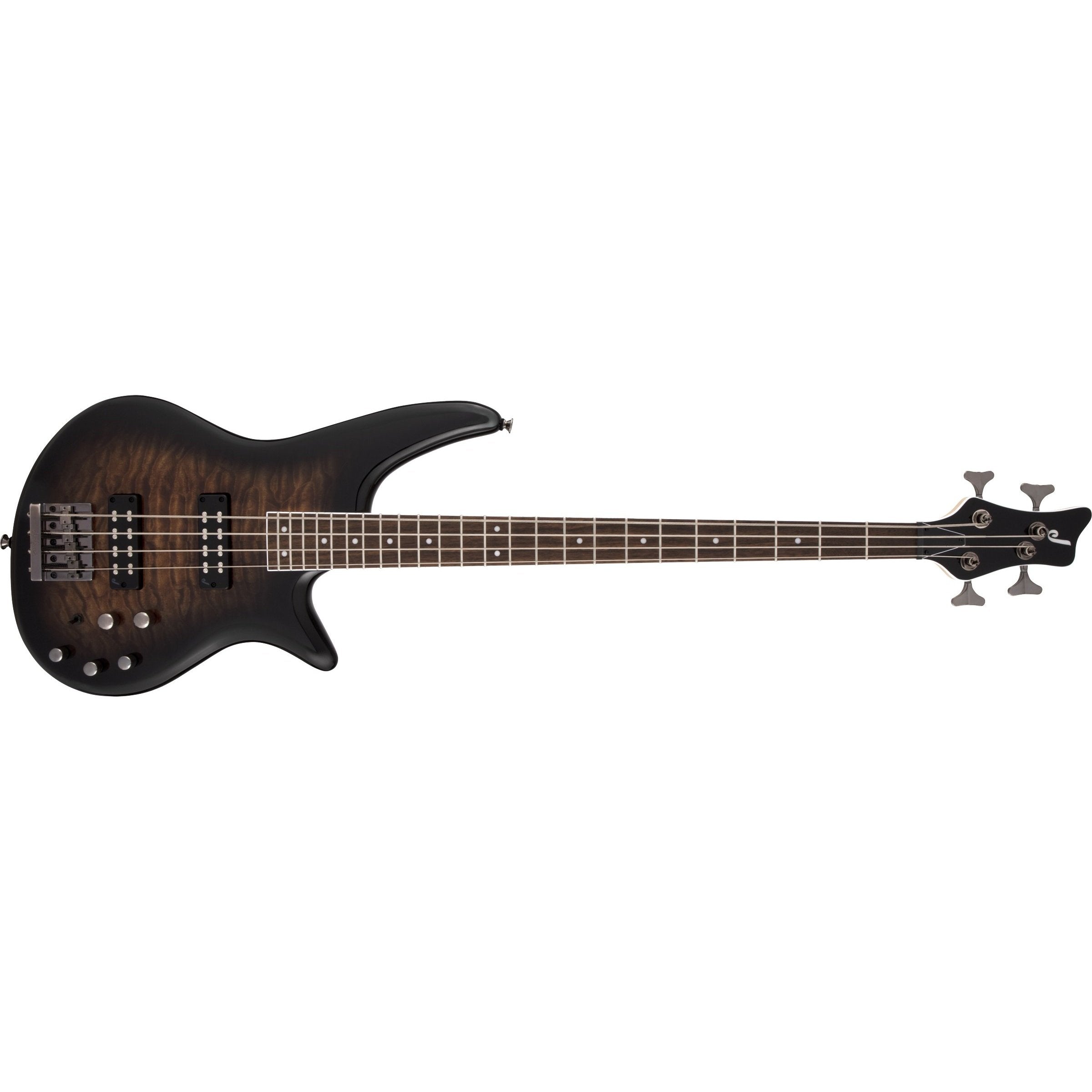 Jackson JS3Q Spectra IV 4-String Bass in Stunning Dark Sunburst Finish