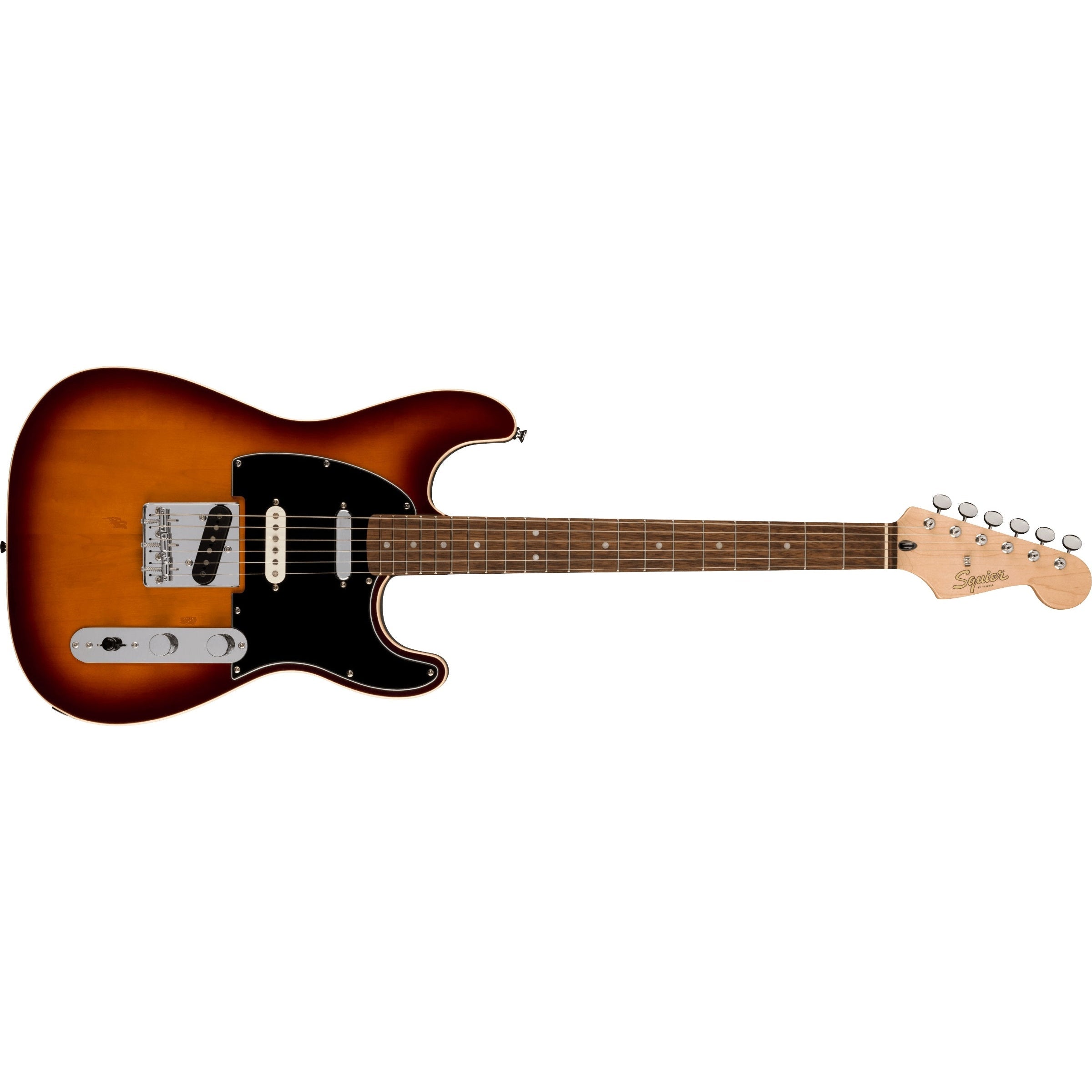 Hot Deal! Fender Squier Paranormal Nashville Stratocaster Electric Guitar - 2 - Colour Sunburst