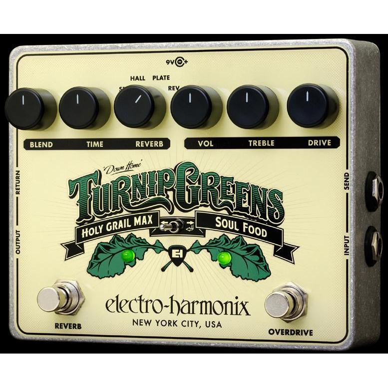 Hot Deal! Electro-Harmonix Turnip Greens Multi-Effect Guitar Pedal