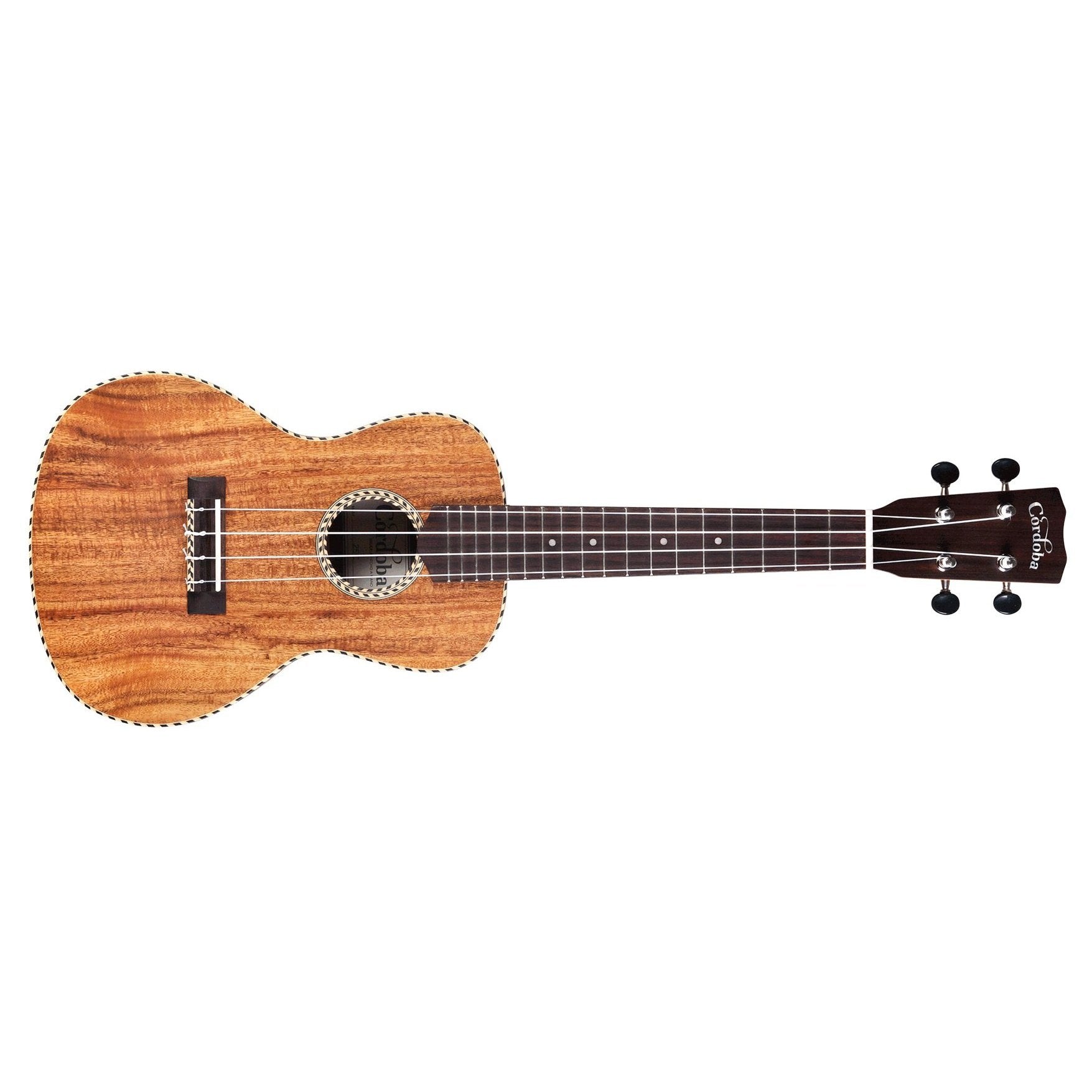 Cordoba 25C Exquisite Concert Ukulele with Acacia Wood Charm