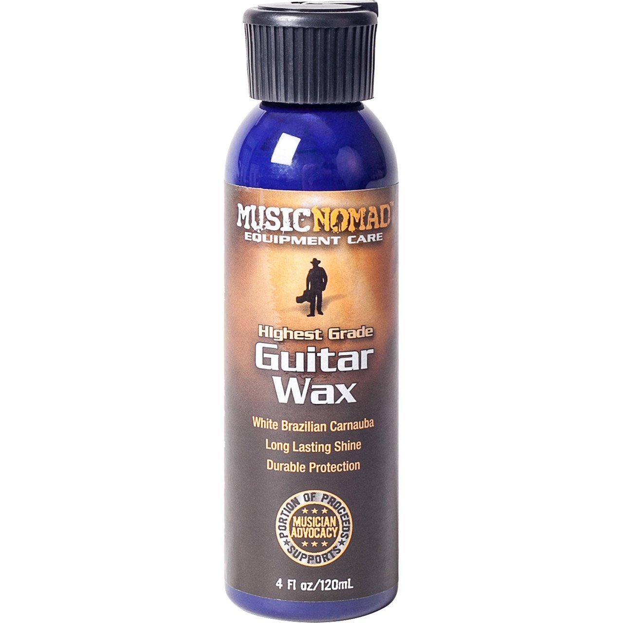 Music Nomad Premium White Brazilian Carnauba Guitar Wax - Get a High - Gloss Shine!