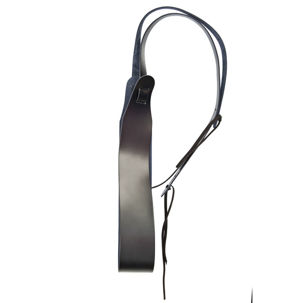 Planet Waves Classic 2.5-Inch Adjustable Black Leather Banjo Strap - Premium Quality