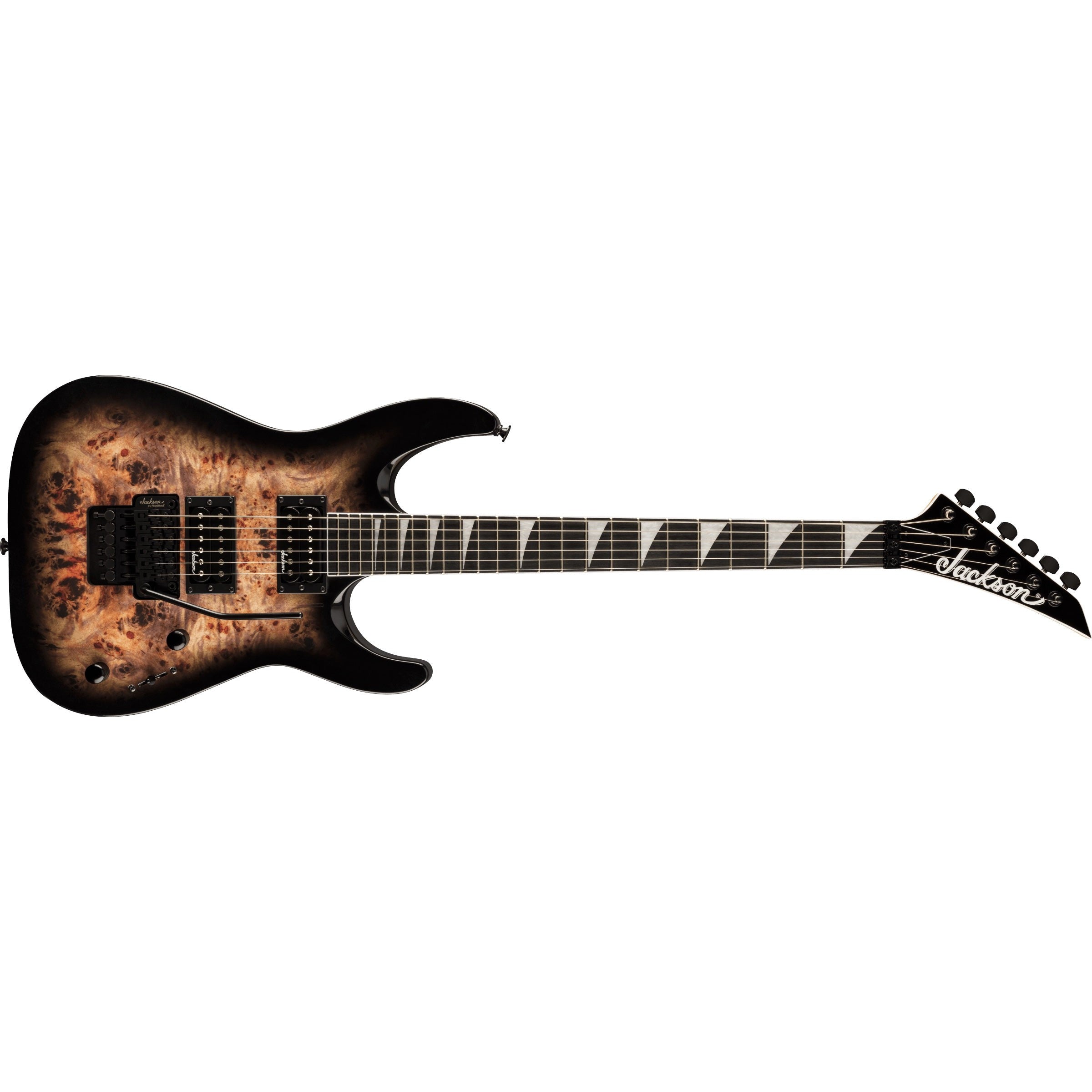 Hot Deal! Jackson JS32 DKAP Transparent Black Burst Electric Guitar