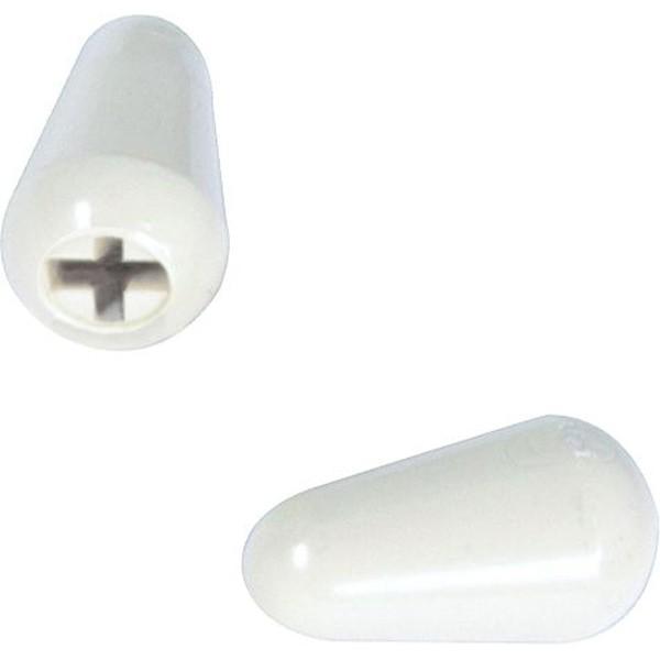 Hot Deal! 2-Pack White Replacement Switch Tips for Fender Stratocaster Guitars