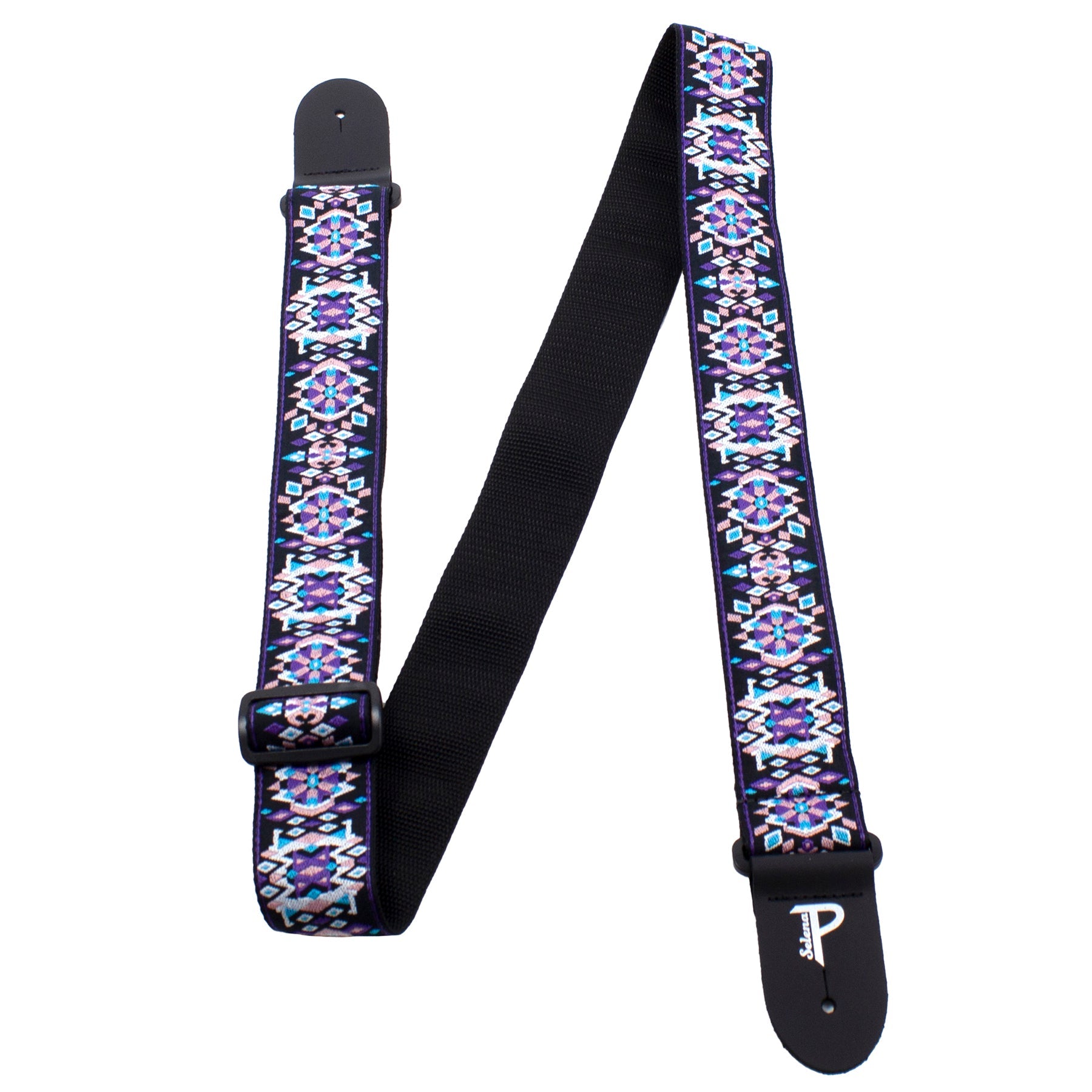 Perri's Jalisco Amethyst Jacquard Guitar Strap from The Hope Collection 2