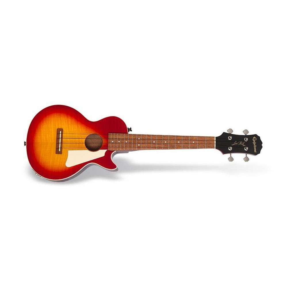 Epiphone Les Paul Tenor Cherry Sunburst Ukulele with Deluxe Gig Bag