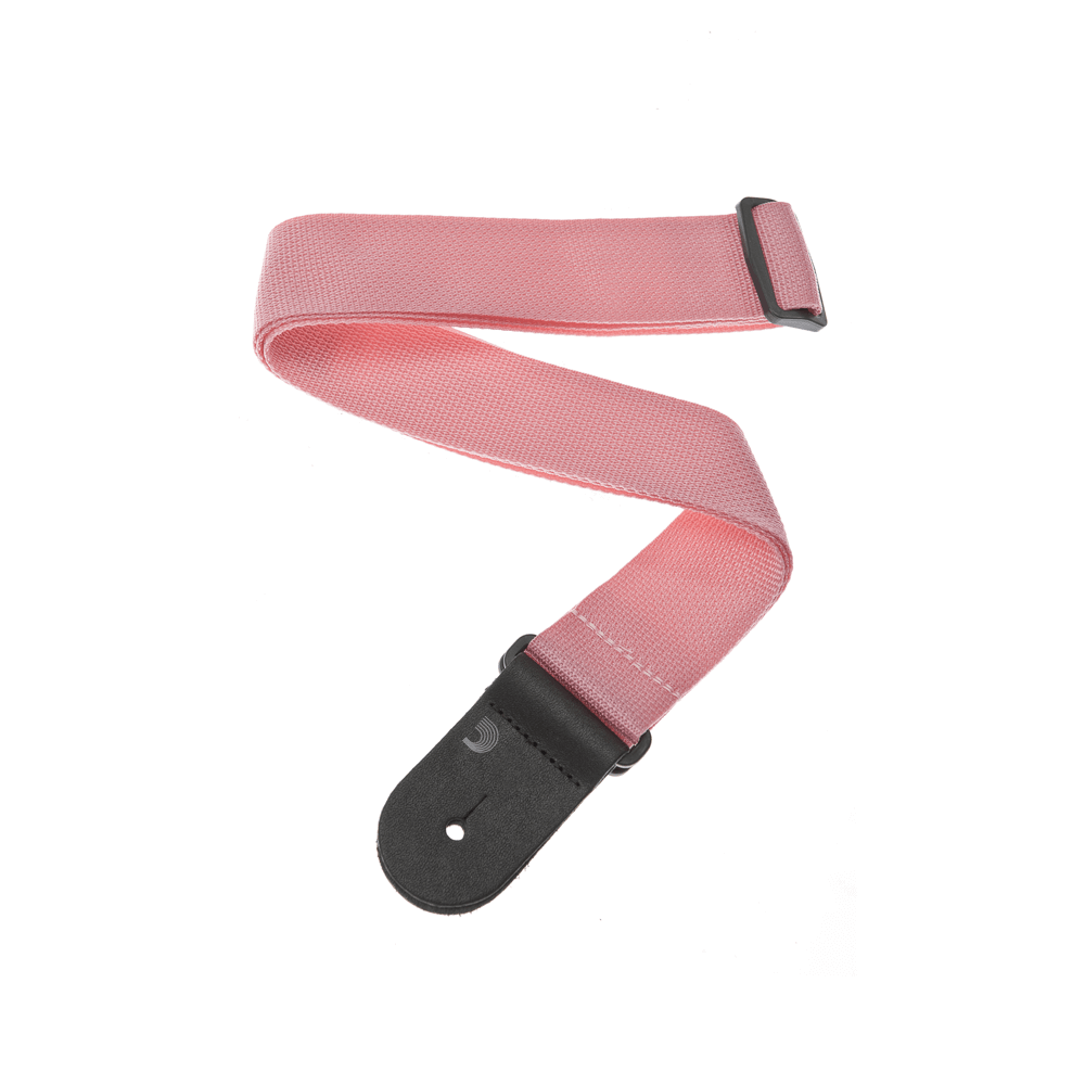 Hot Sale! D'Addario Polypropylene Guitar Strap in Pink - Ideal for All Genres