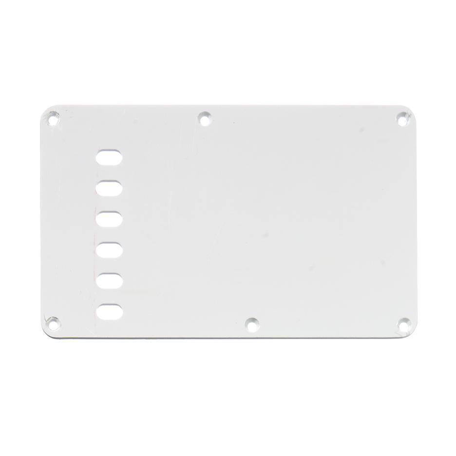 Hot Deal! All Parts White Tremolo Spring Cover Backplate PG-0556-025