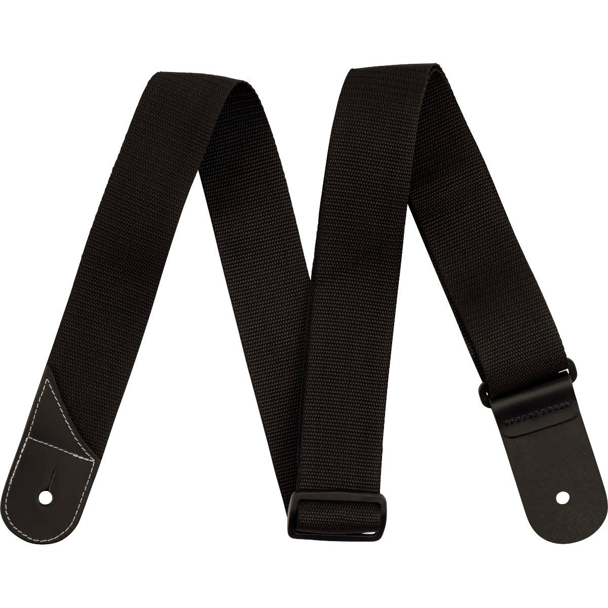 Hot Deal! Black Jackson Nylon Guitar Strap with Shark Fin Design for All Guitarists