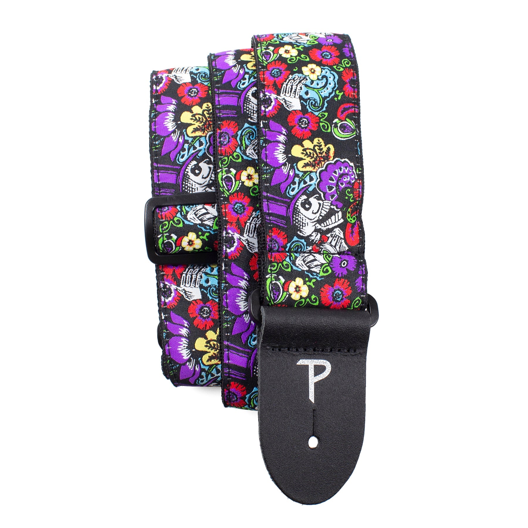 Perri's 7274 Mardi Gras Jacquard Guitar Strap - Great Deal
