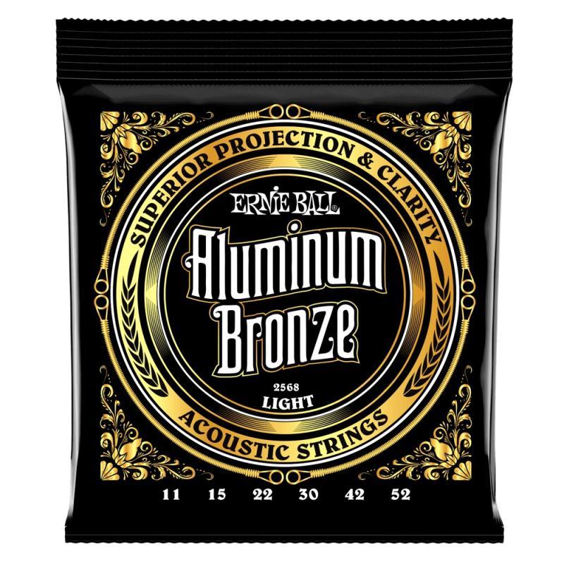Hot Deal! Ernie Ball 2568 Aluminum Bronze Acoustic Guitar Strings (Light 11 - 52)