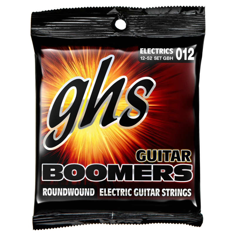 Hot Deal! GHS GBH Boomers Heavy Roundwound Electric Guitar Strings (12 - 52 Gauge)