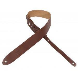 Levy's Brown Leather M12-BRN 2 Guitar Strap - Great Deal!