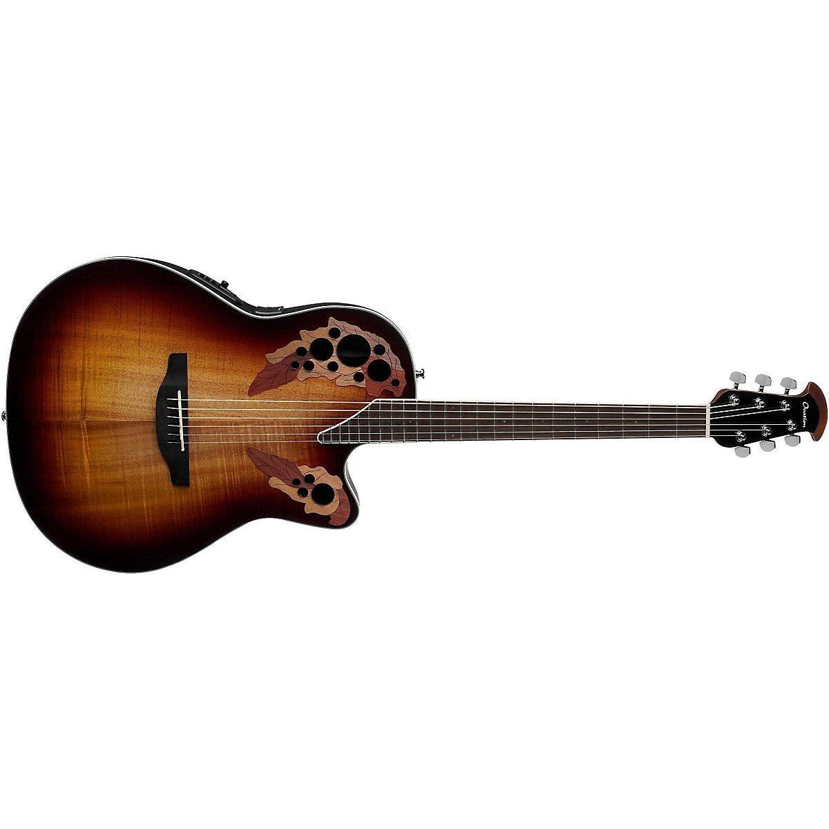 Hot Deal! Ovation CE48P-KOAB Celebrity Elite Plus Koa Burst Super Shallow Acoustic/Electric Guitar