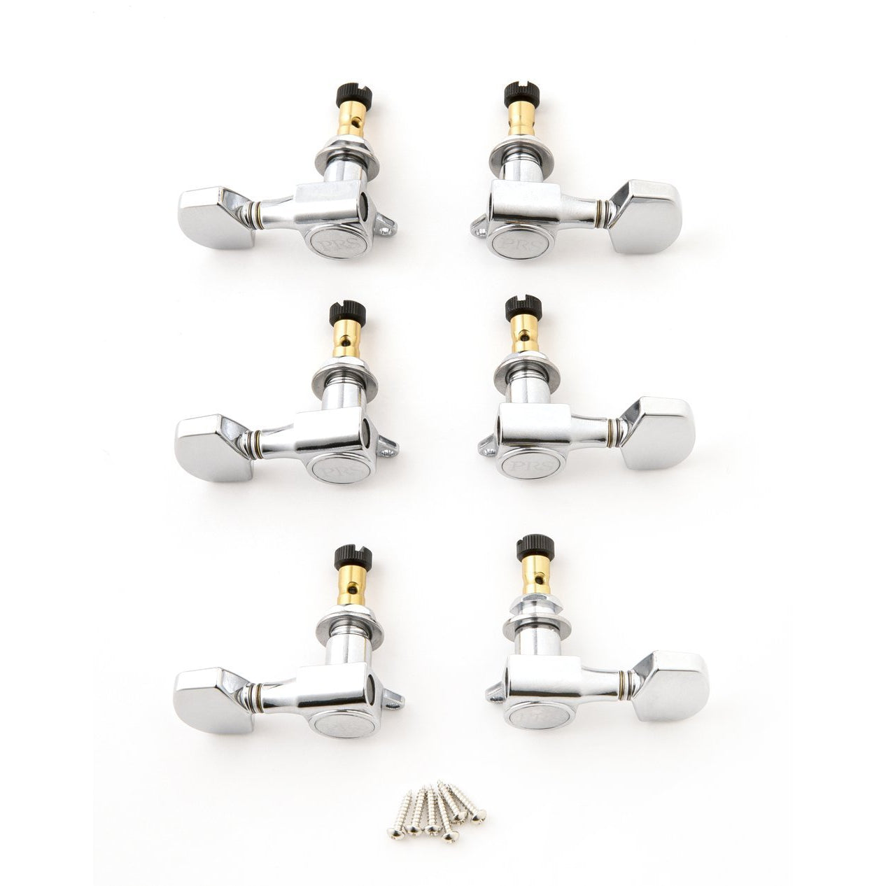 Set of 6 Chrome Paul Reed Smith SE Locking Guitar Tuners - Ideal Upgrade