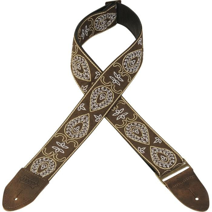Hot Sale! Levy's M8HTV-24 2' Vintage Jacquard Weave Adjustable Guitar Strap