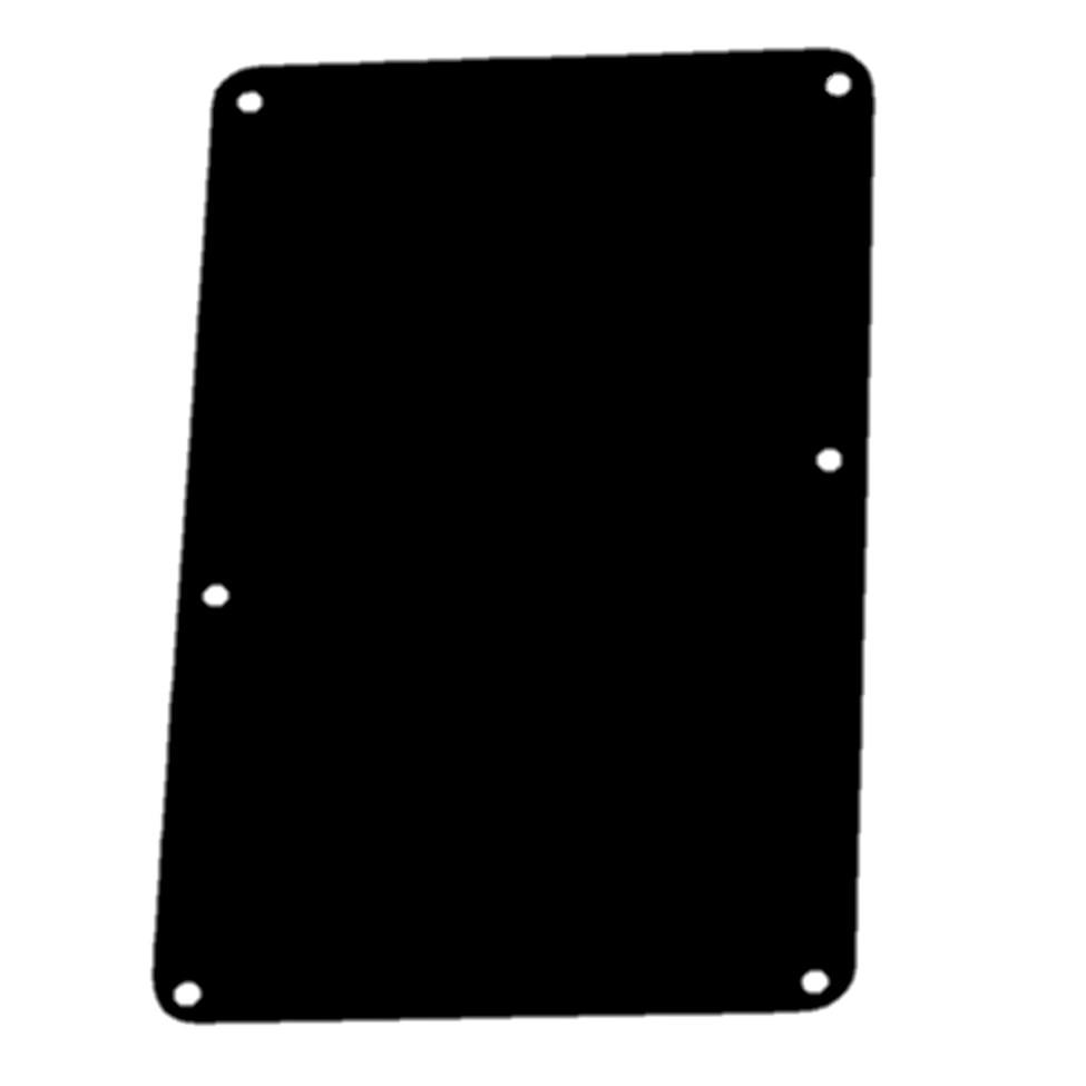 All Parts PG-0576-023 Black Tremolo Spring Cover Backplate without Holes