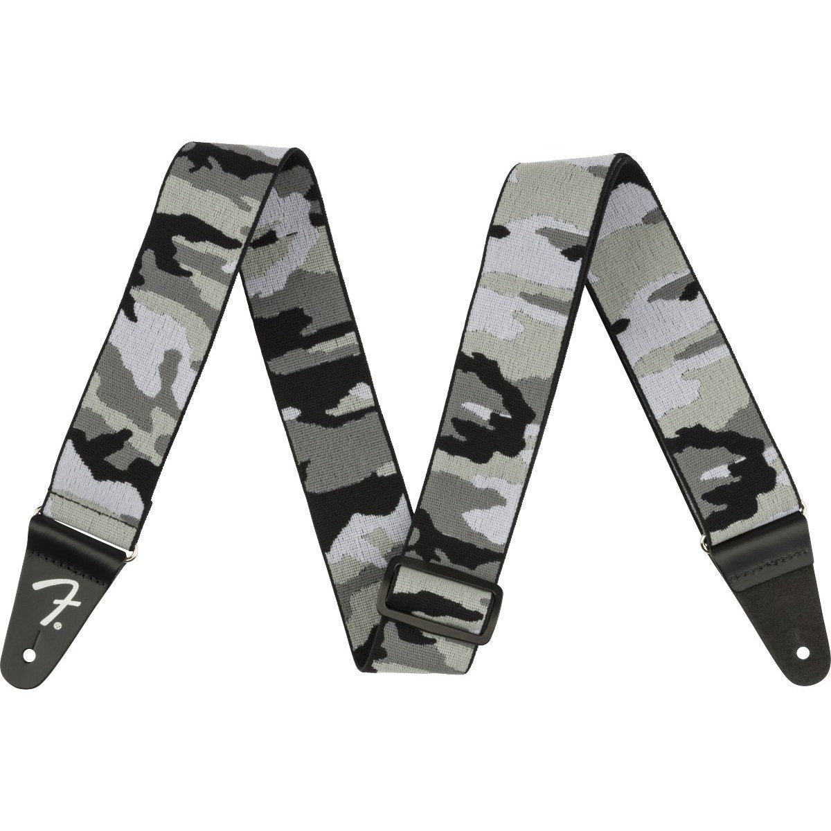 Get the Fender Weighless Winter Camo Guitar Strap - Ideal for Musicians