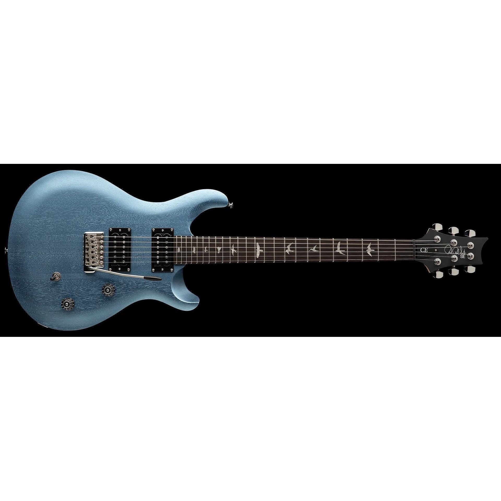 Affordable Paul Reed Smith SE CE24 Standard Satin Electric Guitar with Gig Bag in Ice Blue Metallic