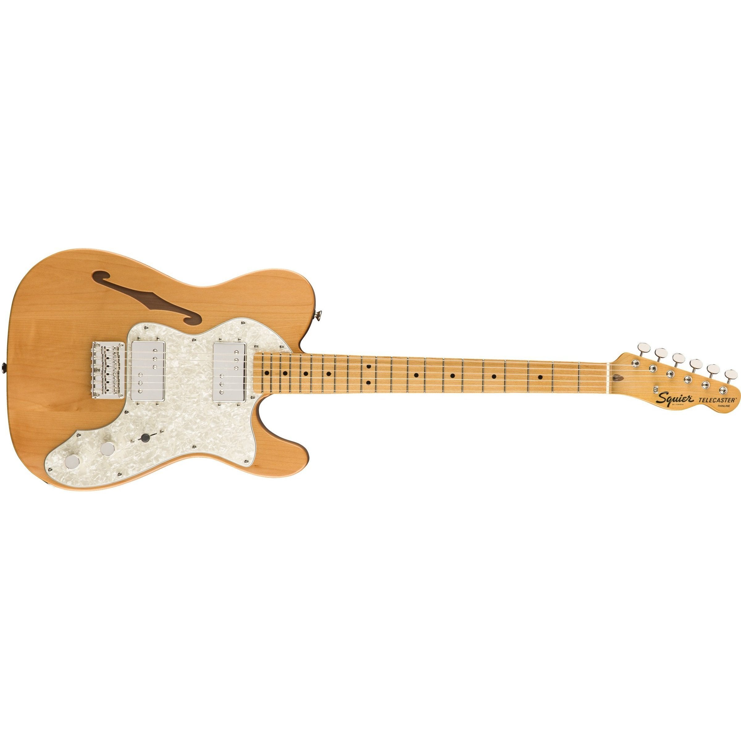 Hot Deal: Fender Squier Classic Vibe '70s Thinline Telecaster Electric Guitar in MN - Natural