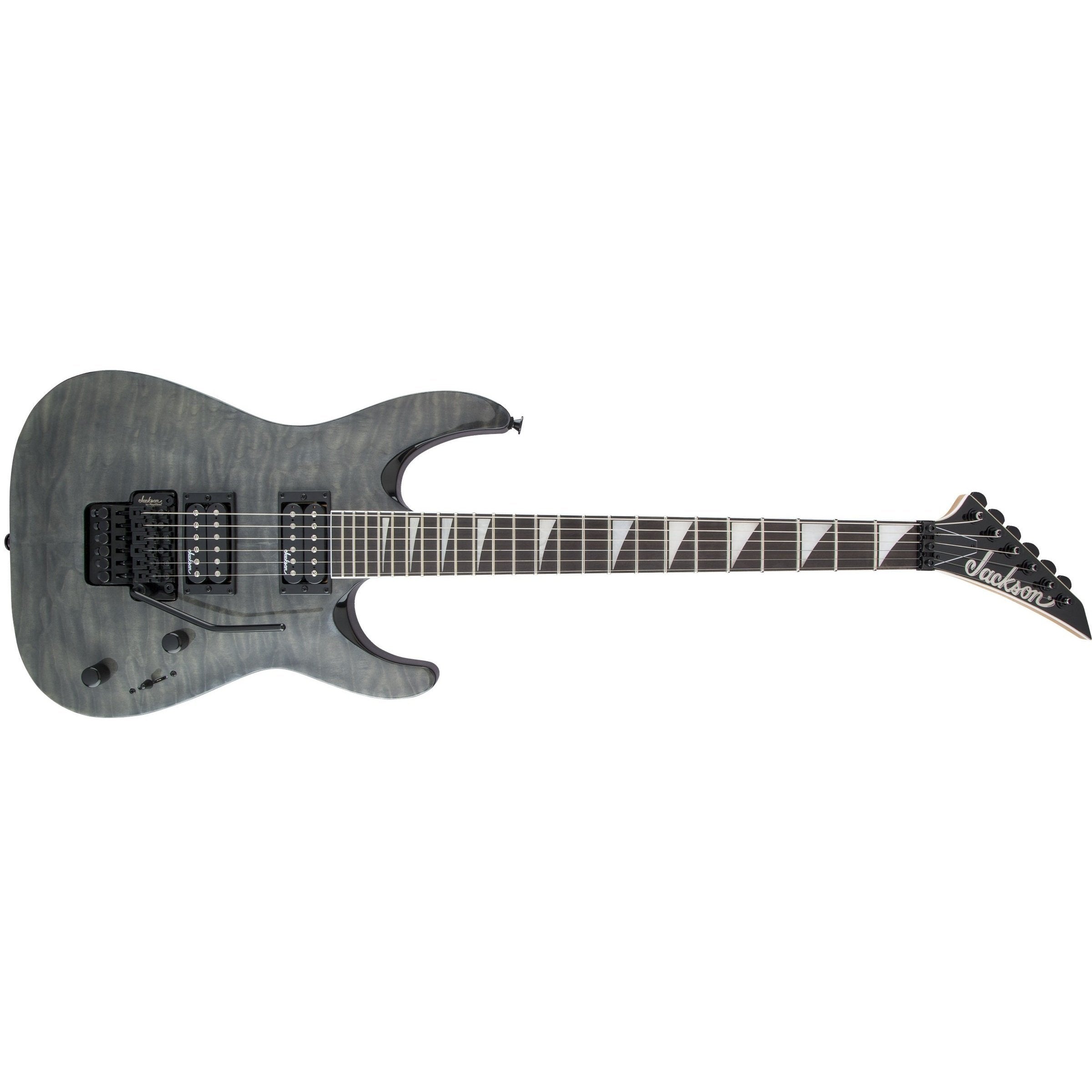 Hot Deal: Jackson JS Series Dinky Archtop JS32Q DKA Transparent Black Electric Guitar