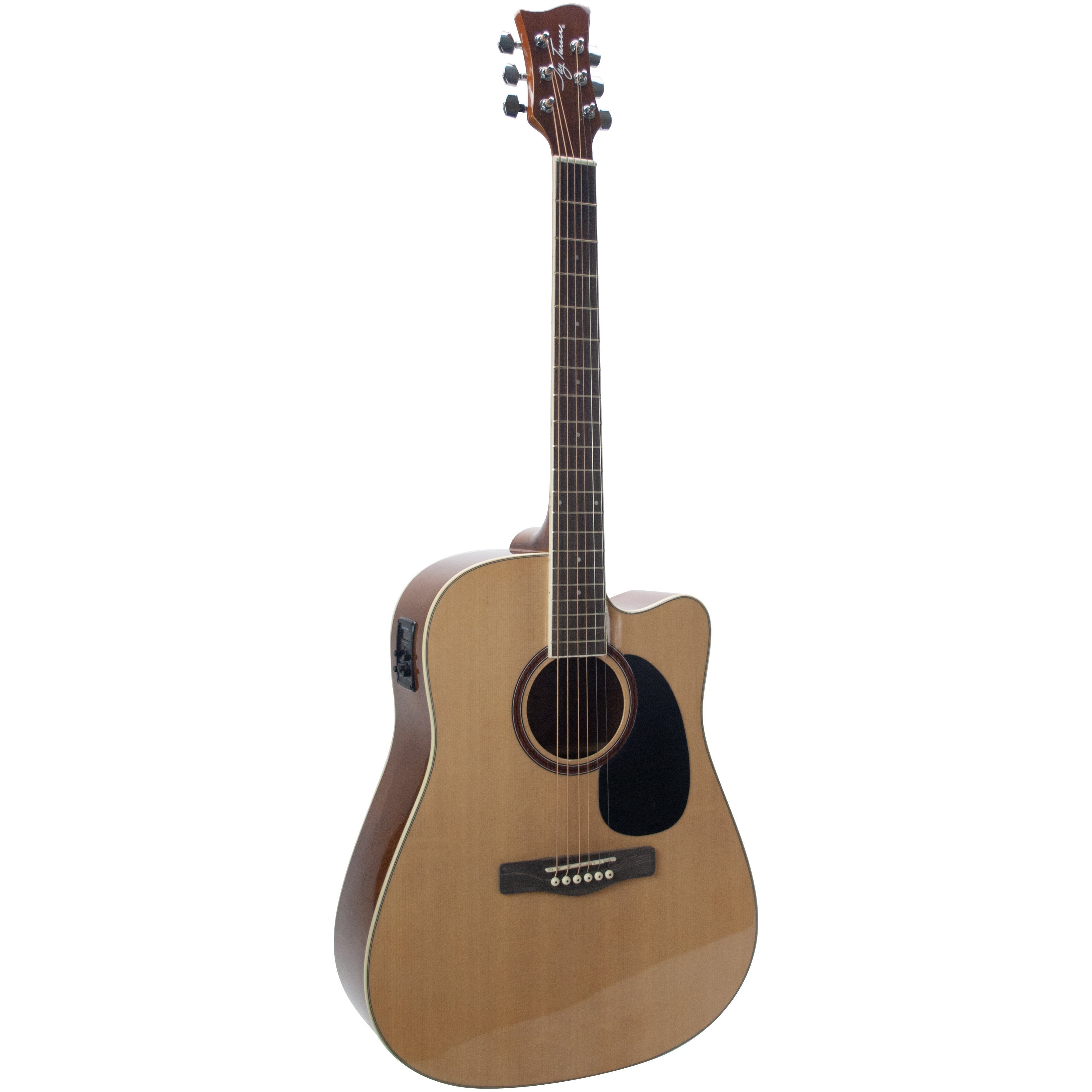 Hot Deal: Jay Turser JTA524D-CE-N Natural Dreadnought Acoustic/Electric Guitar