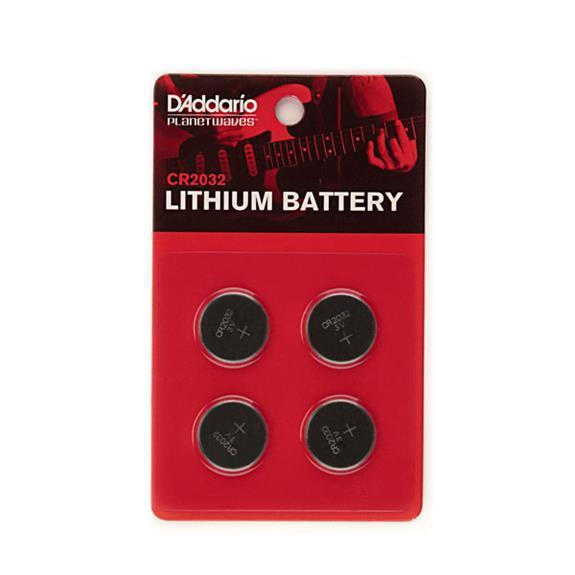 Hot Deal! Planet Waves 4-Pack CR2032 Lithium Batteries for Electronic Devices
