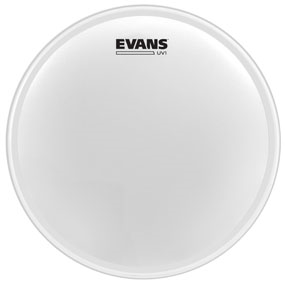 Evans B10UV1: 10mil Single-ply UV1 Coated Drumhead for Diverse Music