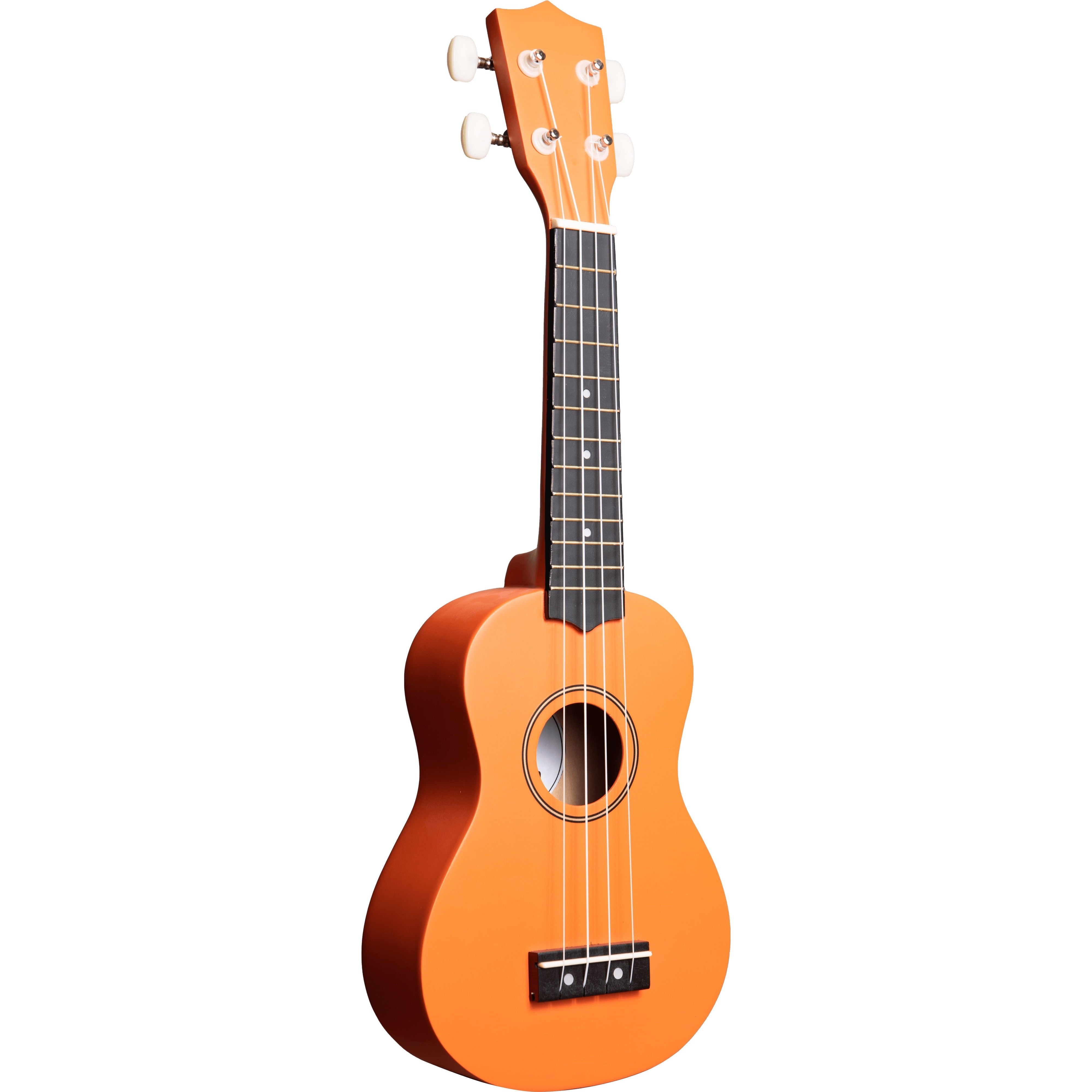 Amahi PNUKOR Orange Tropical Series Soprano Ukulele with Gig Bag