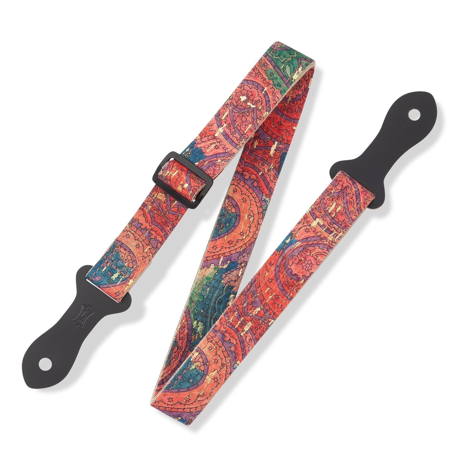Hot Sale! Levy's 1-Inch Printed Cork Adjustable Mandolin Strap MX23ALL-004
